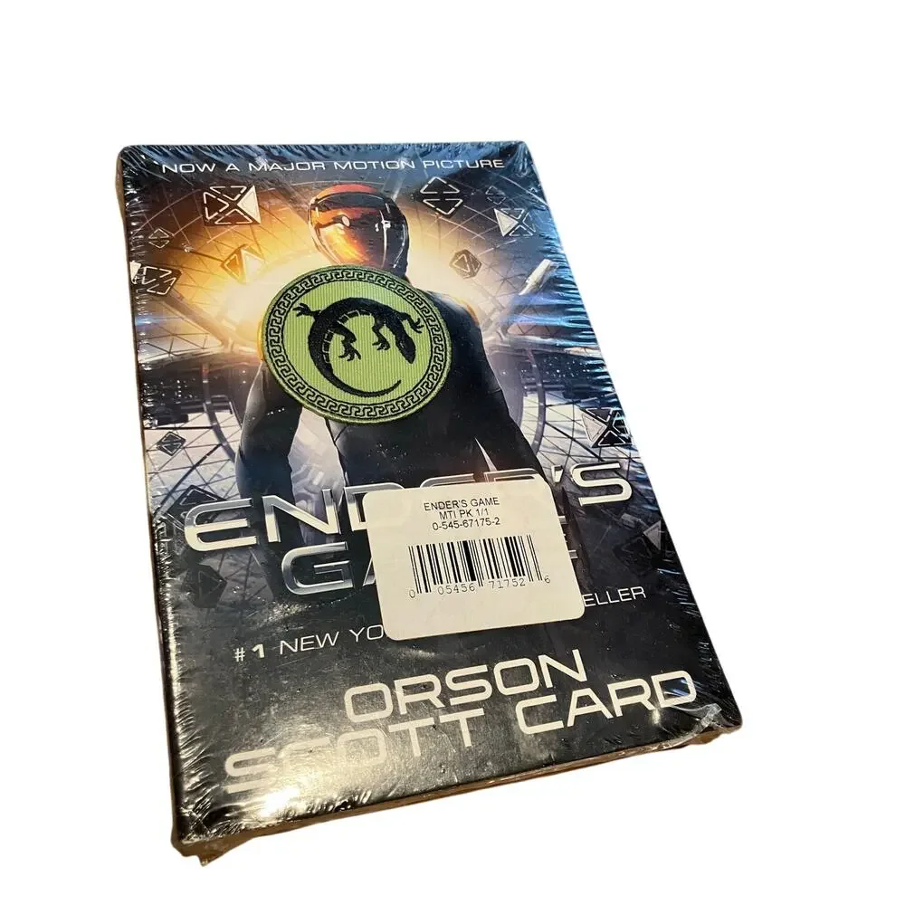 Ender's Game‎ Orson Scott Card Collector's Patch New in Package Paperback